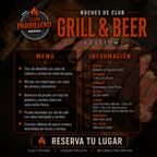 Noche de Club: Grill & Beer Edition | 22 Agosto