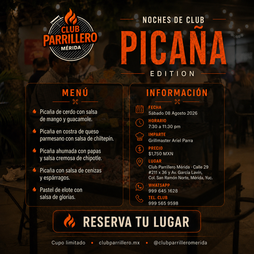 Noche de Club: Picaña Edition | 08 Agosto