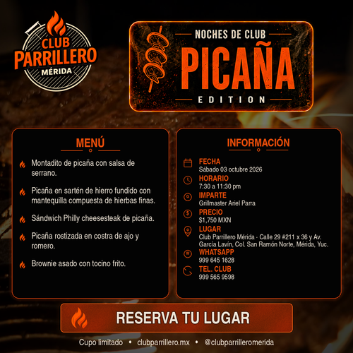 Noche de Club: Picaña Edition | 03 Octubre