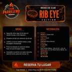 Noche de Club: Rib Eye Edition | 17 Octubre