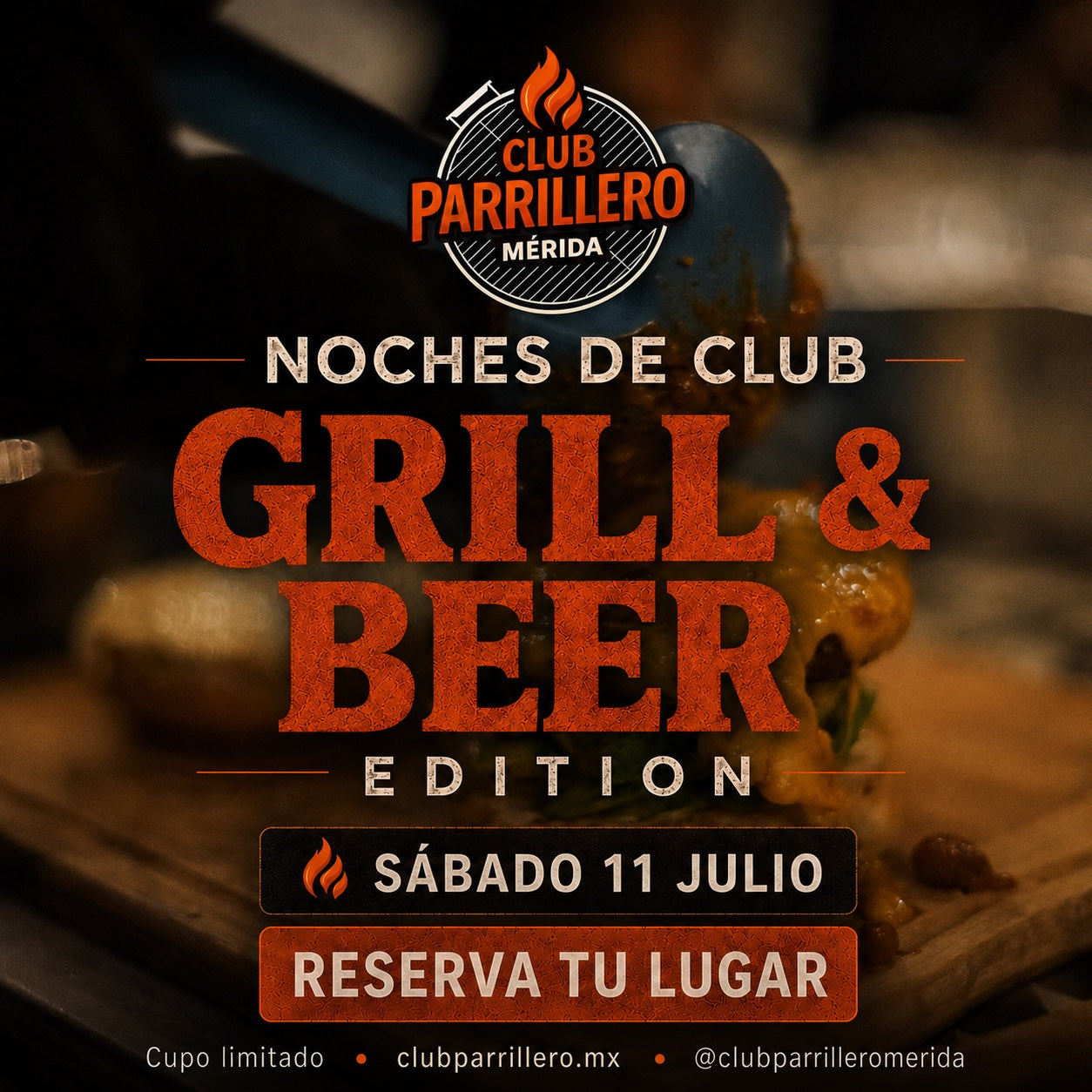 Noche de Club: Grill & Beer Edition | 11 julio