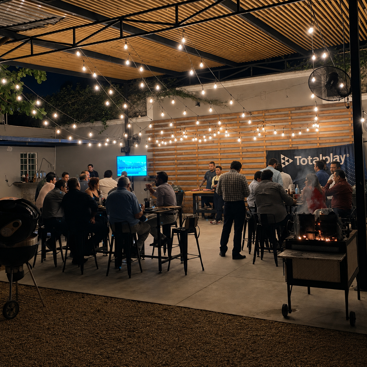 Evento privado en Club Parrillero Mérida